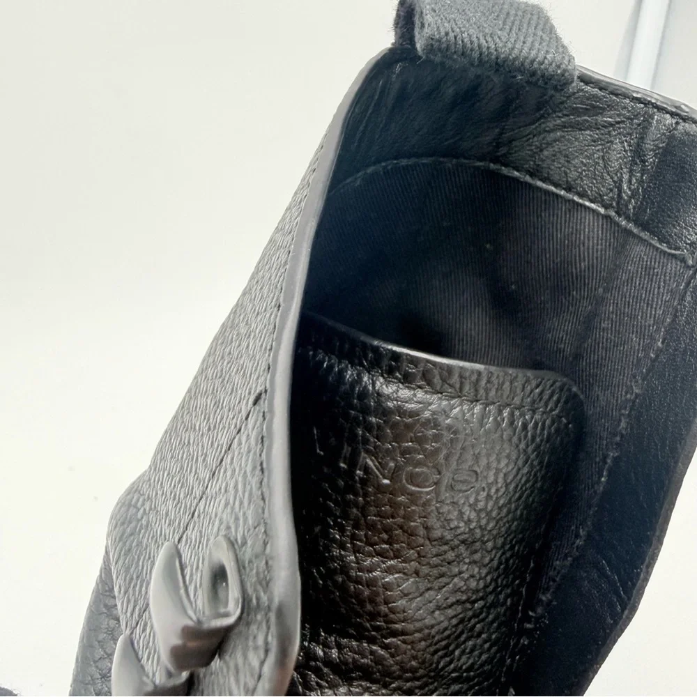 Vince Men's Dominic Black Combat Boots - Picture 14 of 16